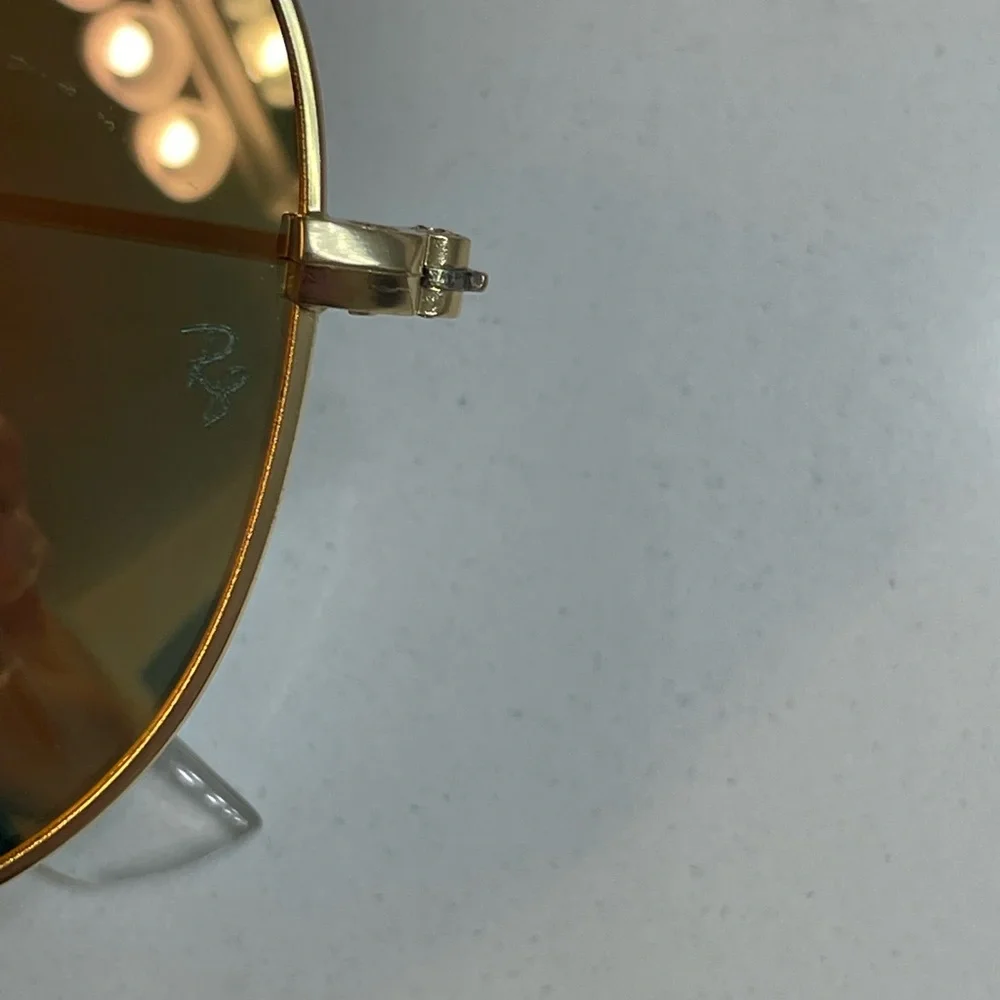 SOLD Ray-Ban copper flash aviators - Picture 3 of 4